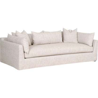 Haven Lounge Slipcover Sofa by Essentials For Living in bisque fabric, espresso. Made from unique in a modern style.