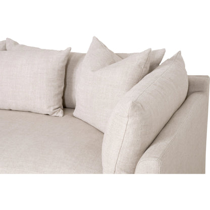 Haven Lounge Slipcover Sofa by Essentials For Living in bisque fabric, espresso. Made from unique in a modern style.