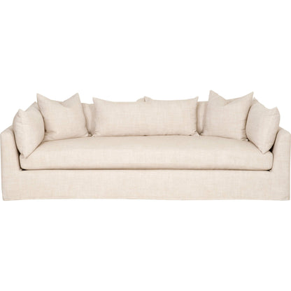 Haven Lounge Slipcover Sofa by Essentials For Living in bisque fabric, espresso. Made from unique in a modern style.