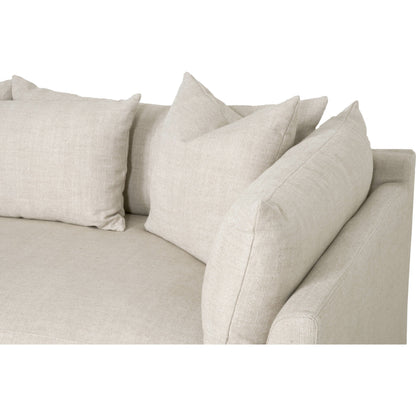 Haven Lounge Slipcover Sofa by Essentials For Living in bisque fabric, espresso. Made from unique in a modern style.