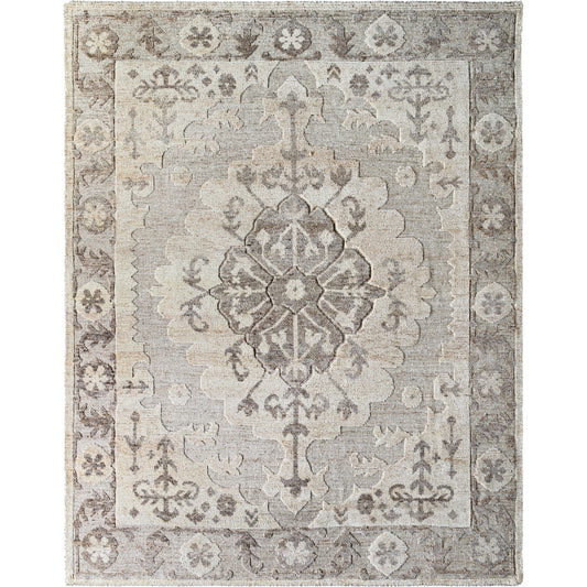Hadiya Rug - 494811 by Surya in taupe, ivory, stone grey, charcoal, sand. Made from unique in a unique style.