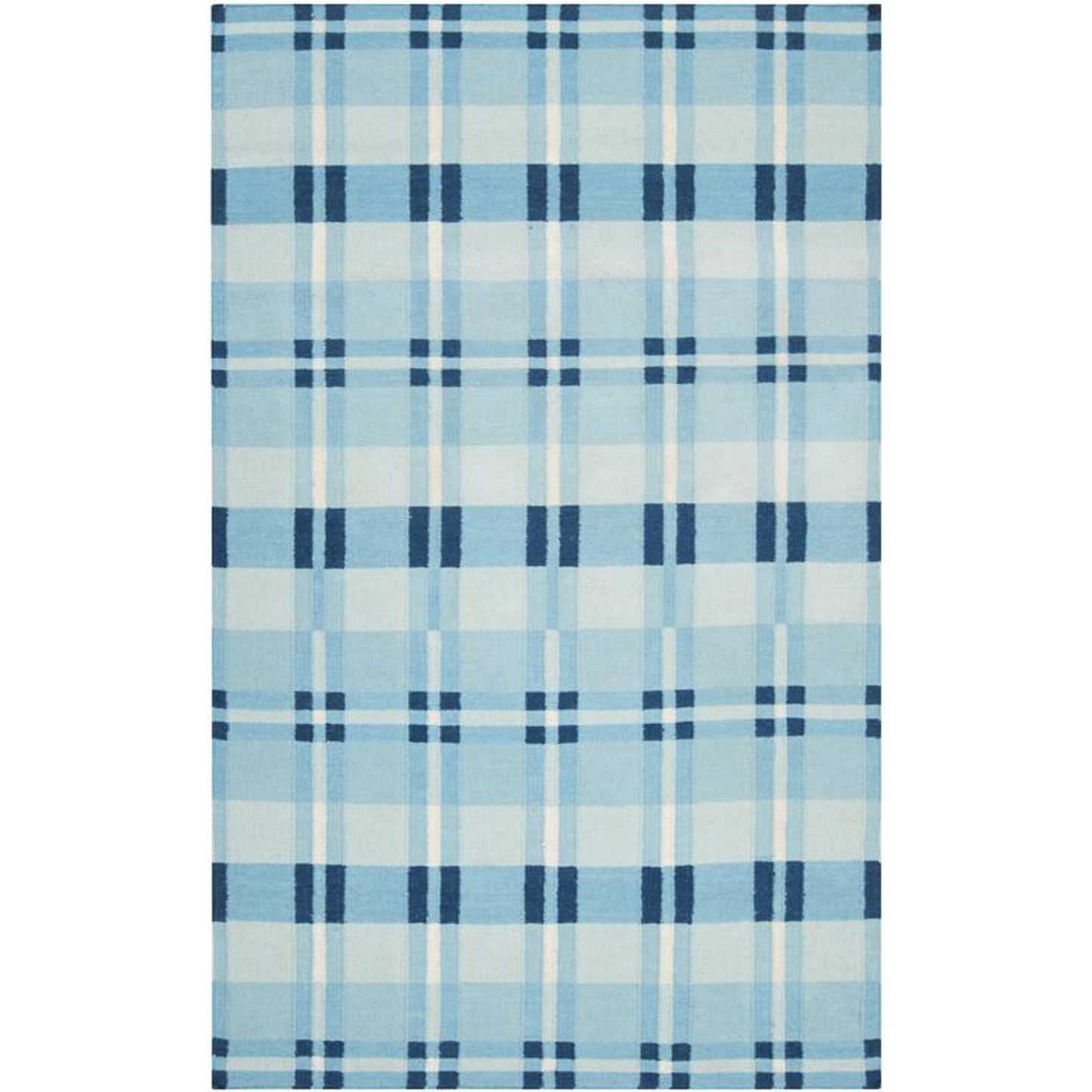 001 22261-11373,22261-11377 | Primary Silo | Happy Cottage Rug - 471 by Surya in seafoam, aqua, pale blue, dark blue, cream. Made from 100% wool in a unique style.