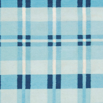 Happy Cottage Rug - 471 by Surya in seafoam, aqua, pale blue, dark blue, cream. Made from 100% wool in a unique style.