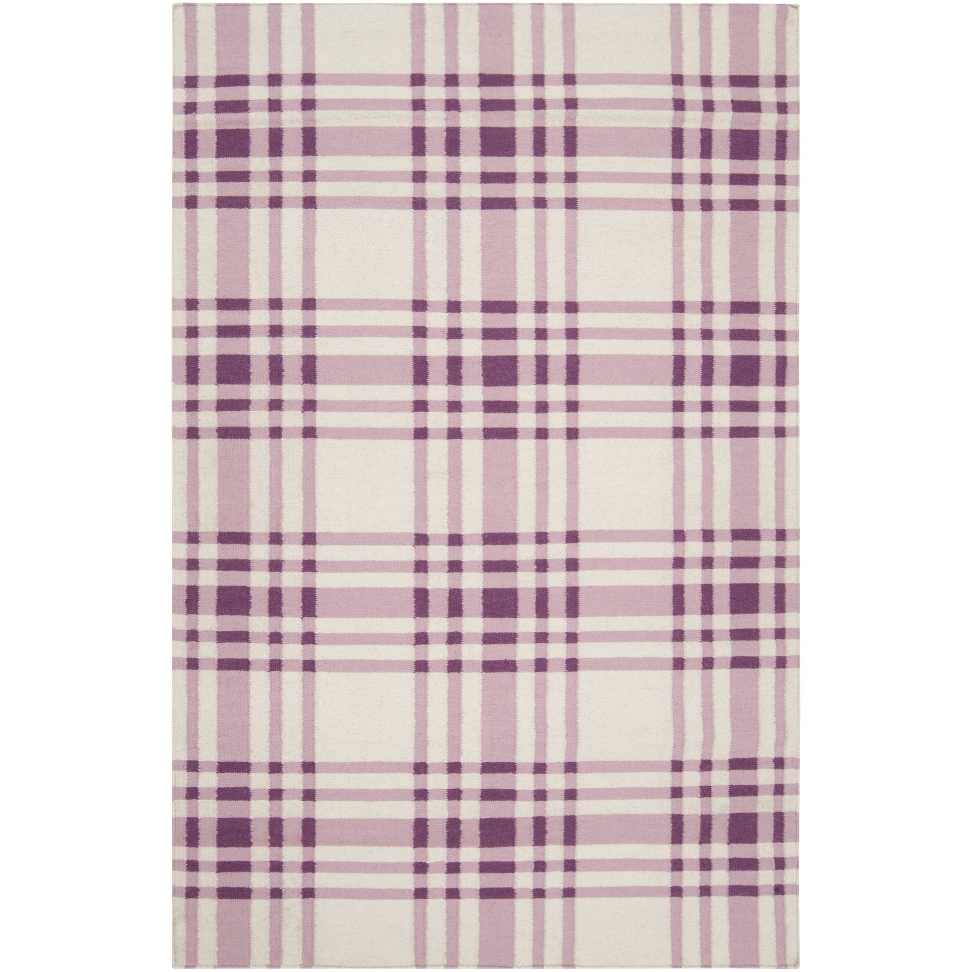 Happy Cottage Rug - 440 by Surya in seafoam, lavender, cream. Made from 100% wool in a unique style.