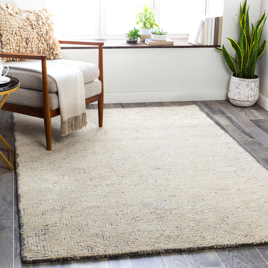 Halcyon Rug - 25258 by Surya. Made from 90% new zealand wool, 10% viscose in a unique style.