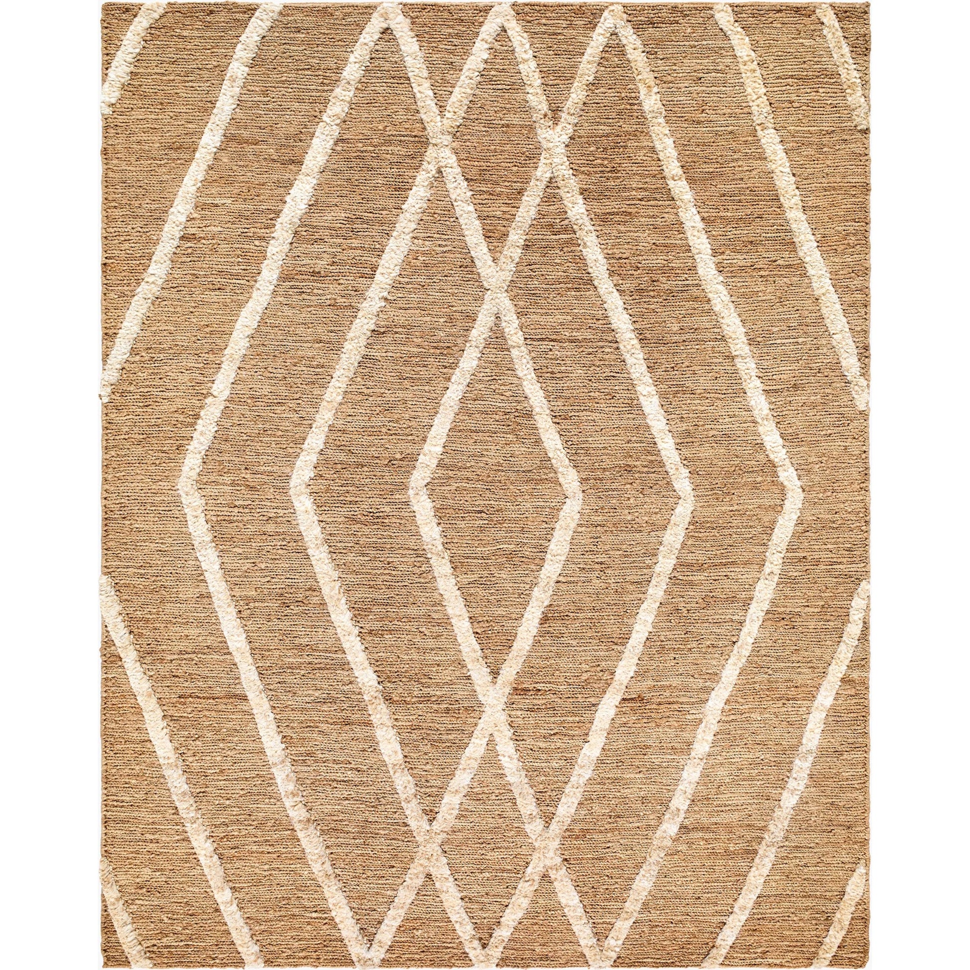 Hadley HDE-2300 Indoor/Outdoor Rug by Surya in tan. Made from main: 100% jute in a unique style.