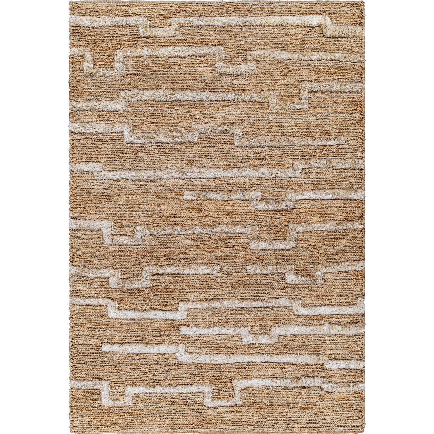 001 SI-1917556,SI-1917557 | Primary Silo | Hadley HDE-2301 Indoor/Outdoor Rug by Surya in tan. Made from main: 100% jute in a unique style.