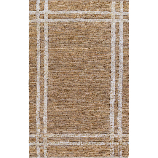 Hadley Rug - 31445 by Surya in tan. Made from main: 100% jute in a unique style.