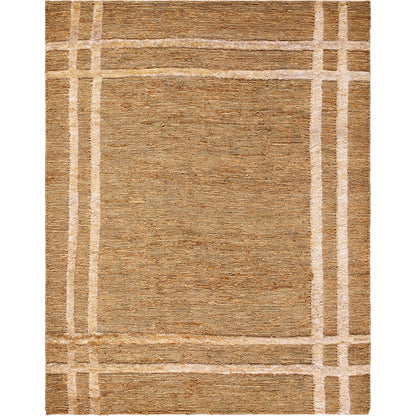 Hadley HDE-2302 Indoor/Outdoor Rug by Surya in tan. Made from main: 100% jute in a unique style.