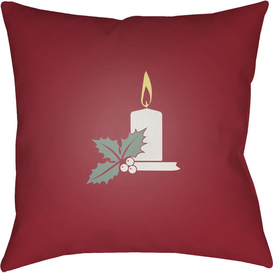 Candle Light Pillow - 27793 by Livabliss. Made from front: 100% polyester, back: 100% polyester in a traditional style.