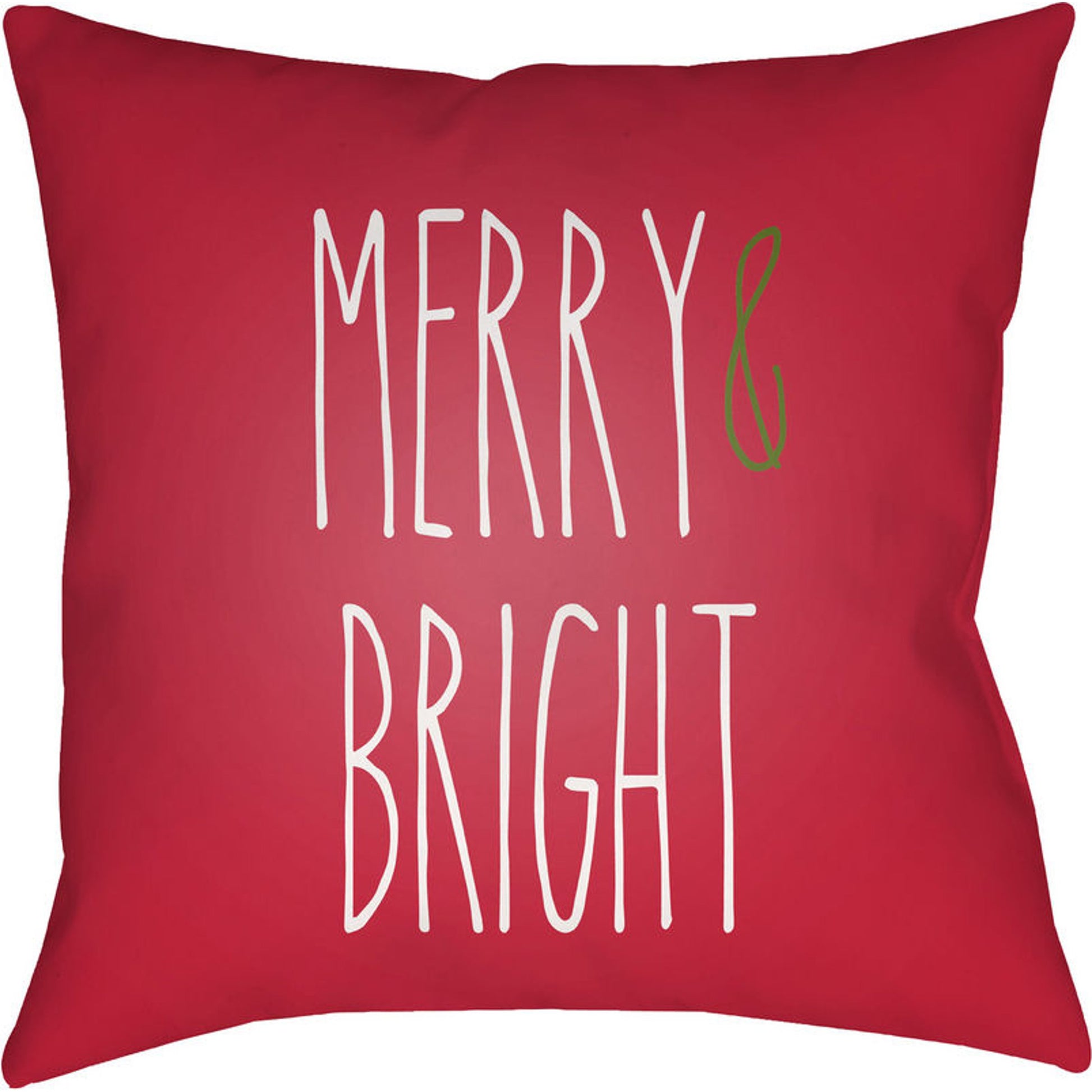 Merry Bright Pillow - 26509 by Livabliss. Made from front: 100% polyester, back: 100% polyester in a modern style.