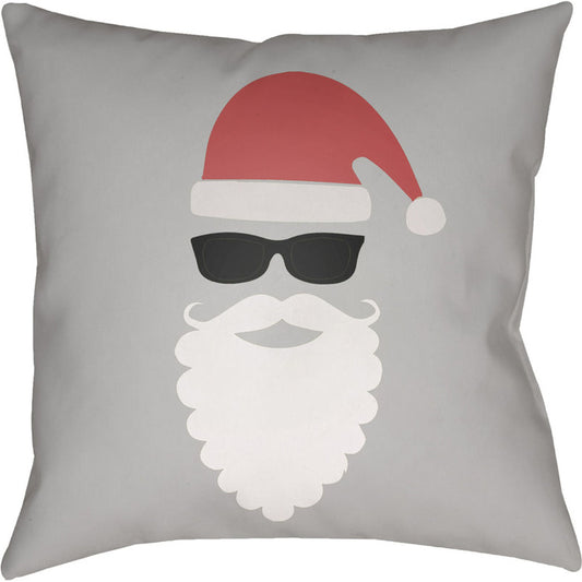 Santa Pillow - 20440 by Livabliss. Made from front: 100% polyester, back: 100% polyester in a modern style.
