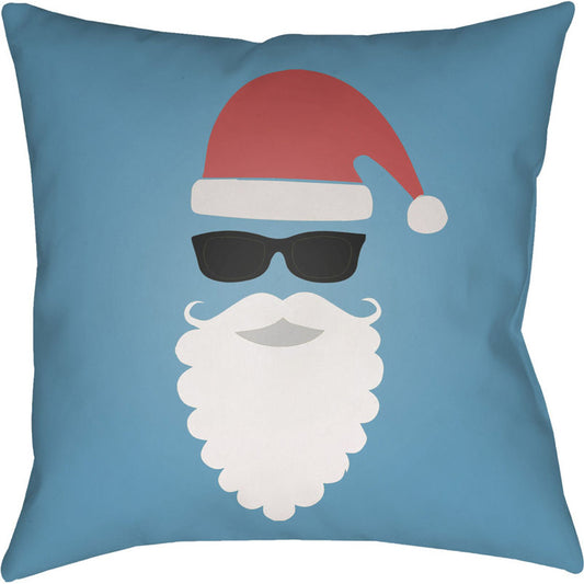 Santa Pillow - 20440 by Livabliss. Made from front: 100% polyester, back: 100% polyester in a modern style.