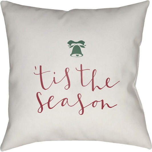 Tis the Season I Pillow - 19309 by Livabliss. Made from front: 100% polyester, back: 100% polyester in a traditional style.