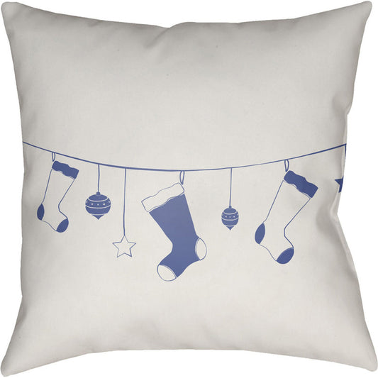 Stockings Pillow - 19251 by Livabliss. Made from front: 100% polyester, back: 100% polyester in a modern style.