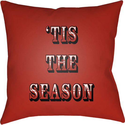 Tis the Season II Pillow - 11765 by Livabliss. Made from front: 100% polyester, back: 100% polyester in a modern style.