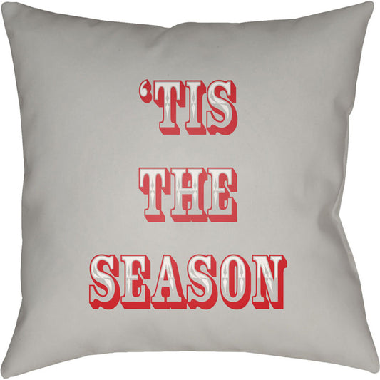 Tis the Season II Pillow - 11765 by Livabliss. Made from front: 100% polyester, back: 100% polyester in a modern style.