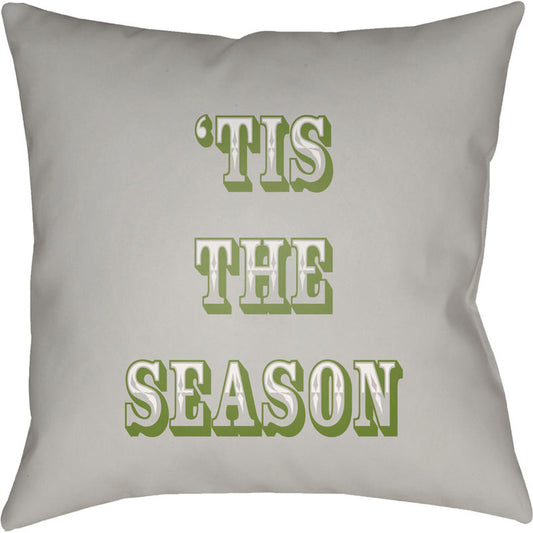 Tis the Season II Pillow - 11765 by Livabliss. Made from front: 100% polyester, back: 100% polyester in a modern style.