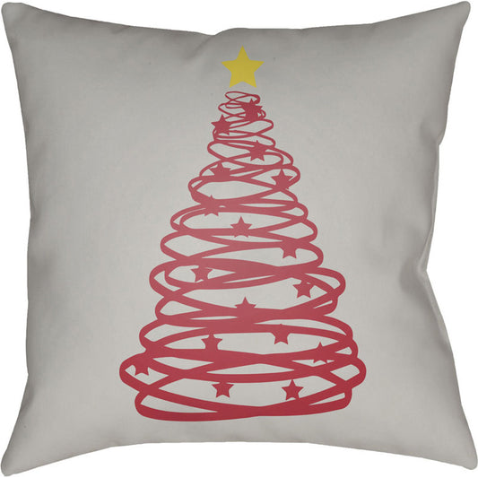 Christmas Tree Pillow - 7624 by Livabliss. Made from front: 100% polyester, back: 100% polyester in a modern style.