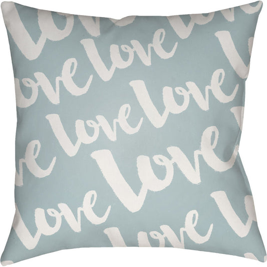 Love Pillow - 19424 by Livabliss. Made from front: 100% polyester, back: 100% polyester in a modern style.