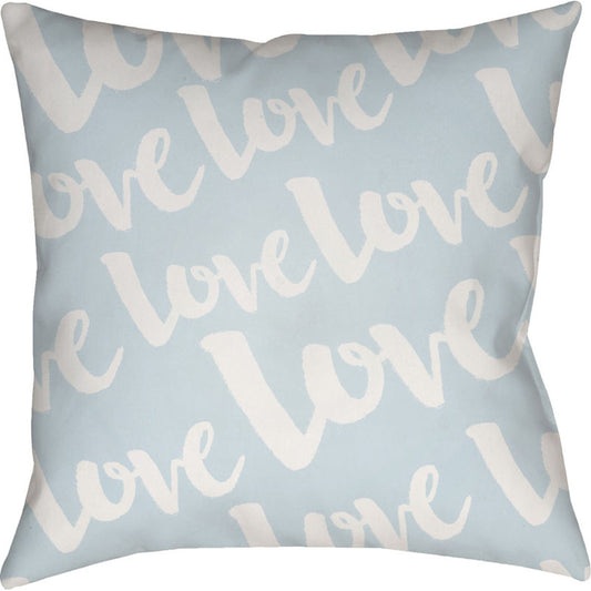 Love Pillow - 19424 by Livabliss. Made from front: 100% polyester, back: 100% polyester in a modern style.