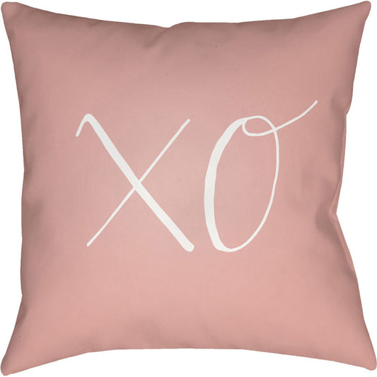 Xoxo Pillow - 9989 by Livabliss. Made from front: 100% polyester, back: 100% polyester in a modern style.