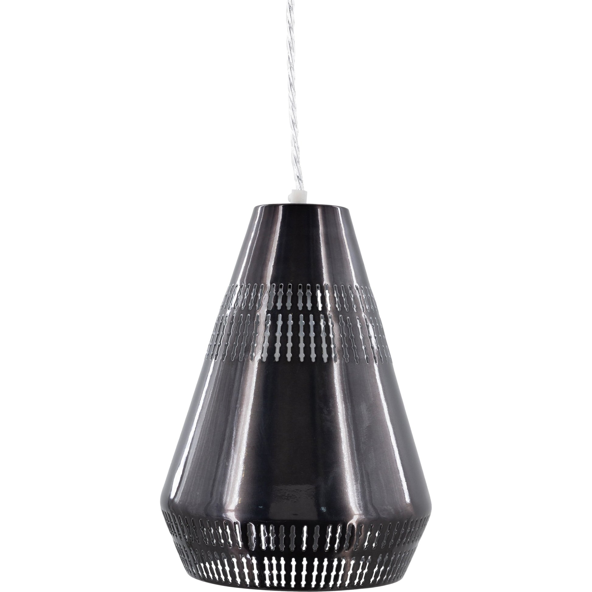 Henrik Ceiling Light - 24085 by Surya in black, translucent and hand finished, translucent. Made from metal in a modern style.
