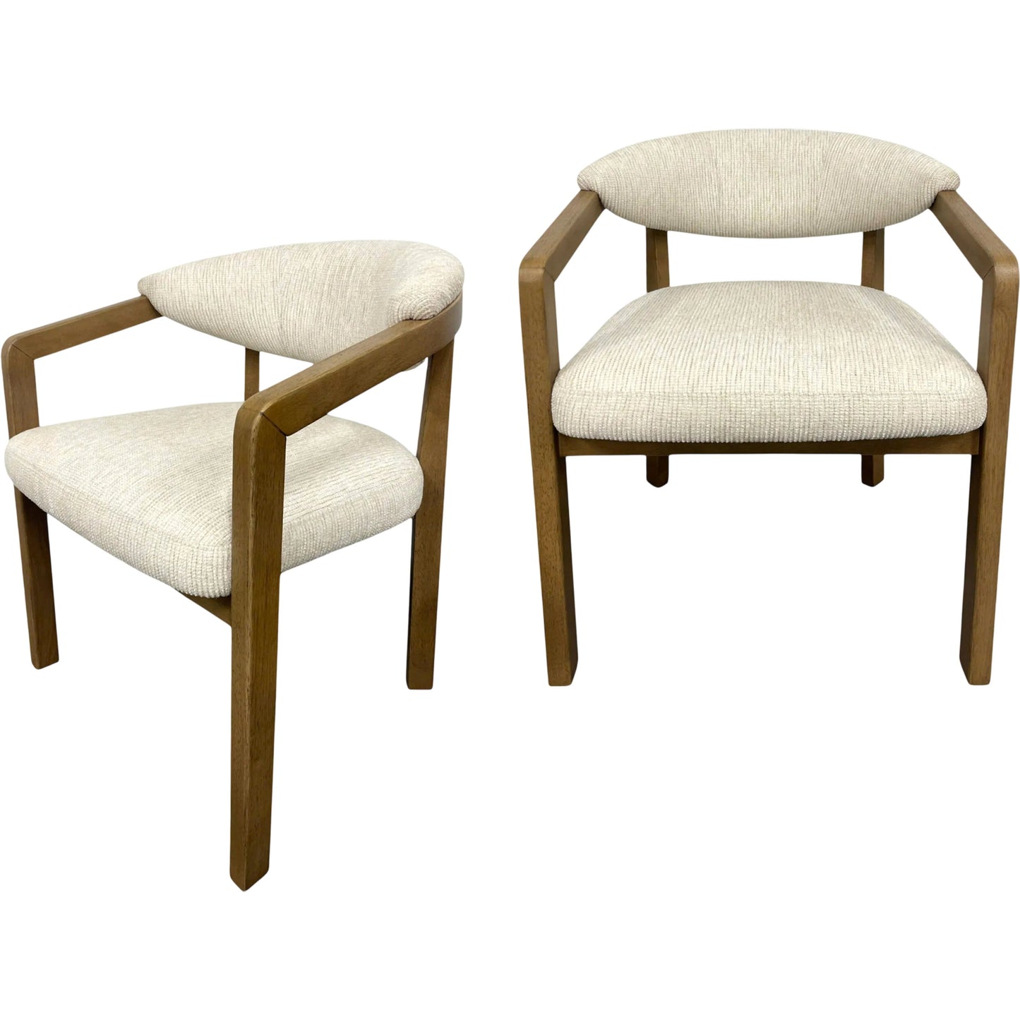 001 SI-2460756 | Primary Silo | Henderson Dining Chair (Set of 2) by Surya in gray. Made from polyester, rubber wood, foam, polyfill in a transitional style.