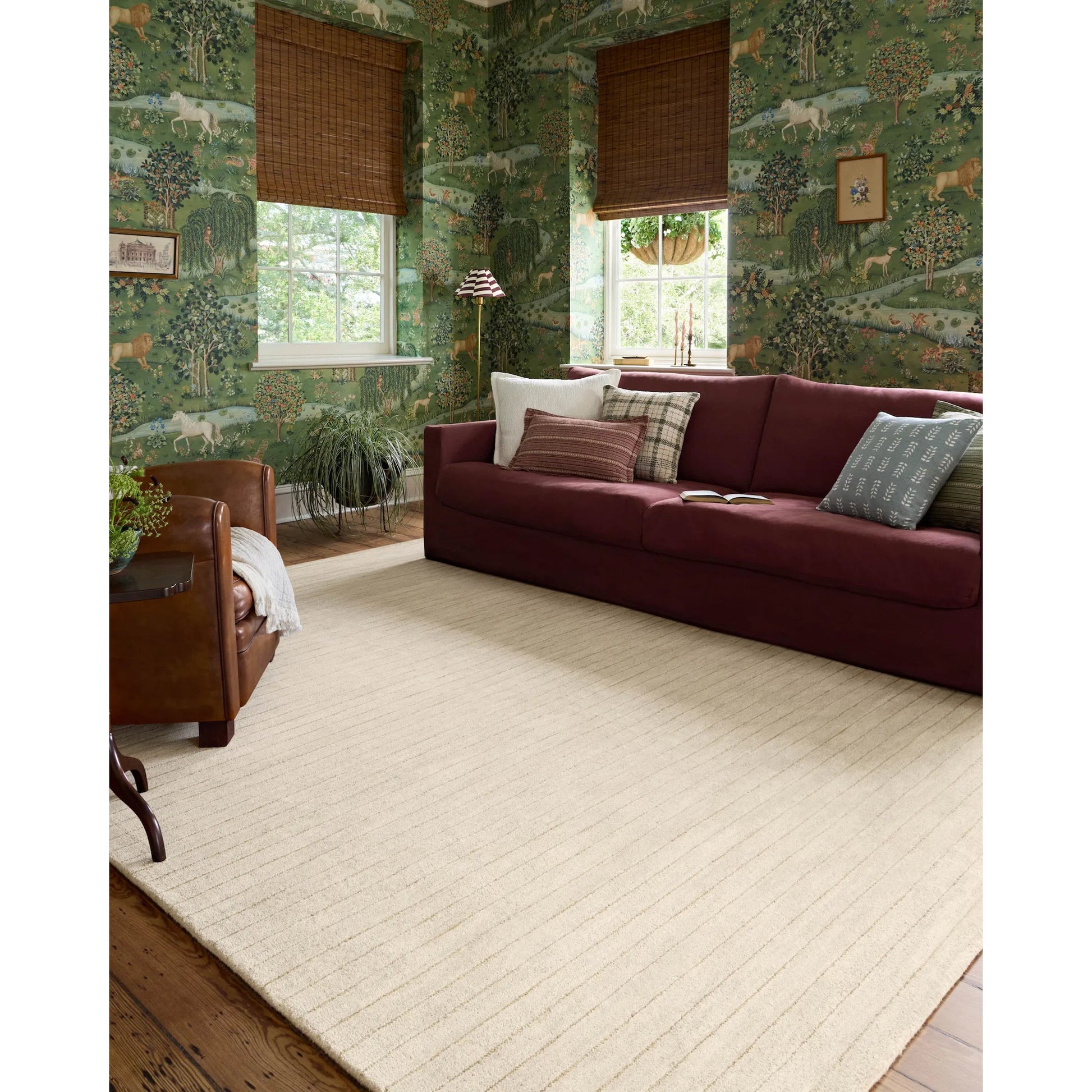 Henry HEY-01 Rug by Chris Loves Julia x Loloi. Made from 100% wool in a unique style.