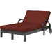 Monterey Outdoor Double Chaise by Sunset West in browns. Made from aluminum in a cottage & farmhouse style.