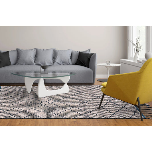 Twain Transitional Diamond Rug - 6778F by Feizy in taupe, blue, white. Made from wool in a unique style.