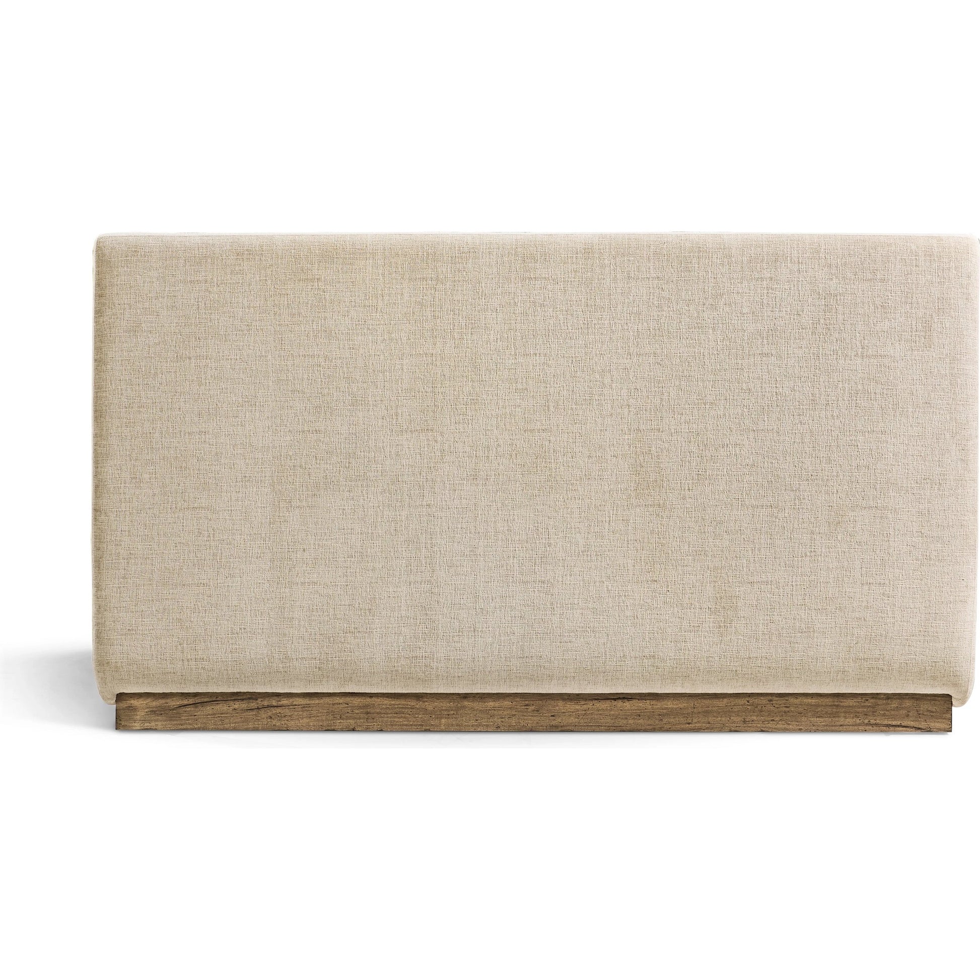 Stone Ridge Upholstered Bed by Jonathan Charles in tully light acacia. Made from unique in a transitional style.