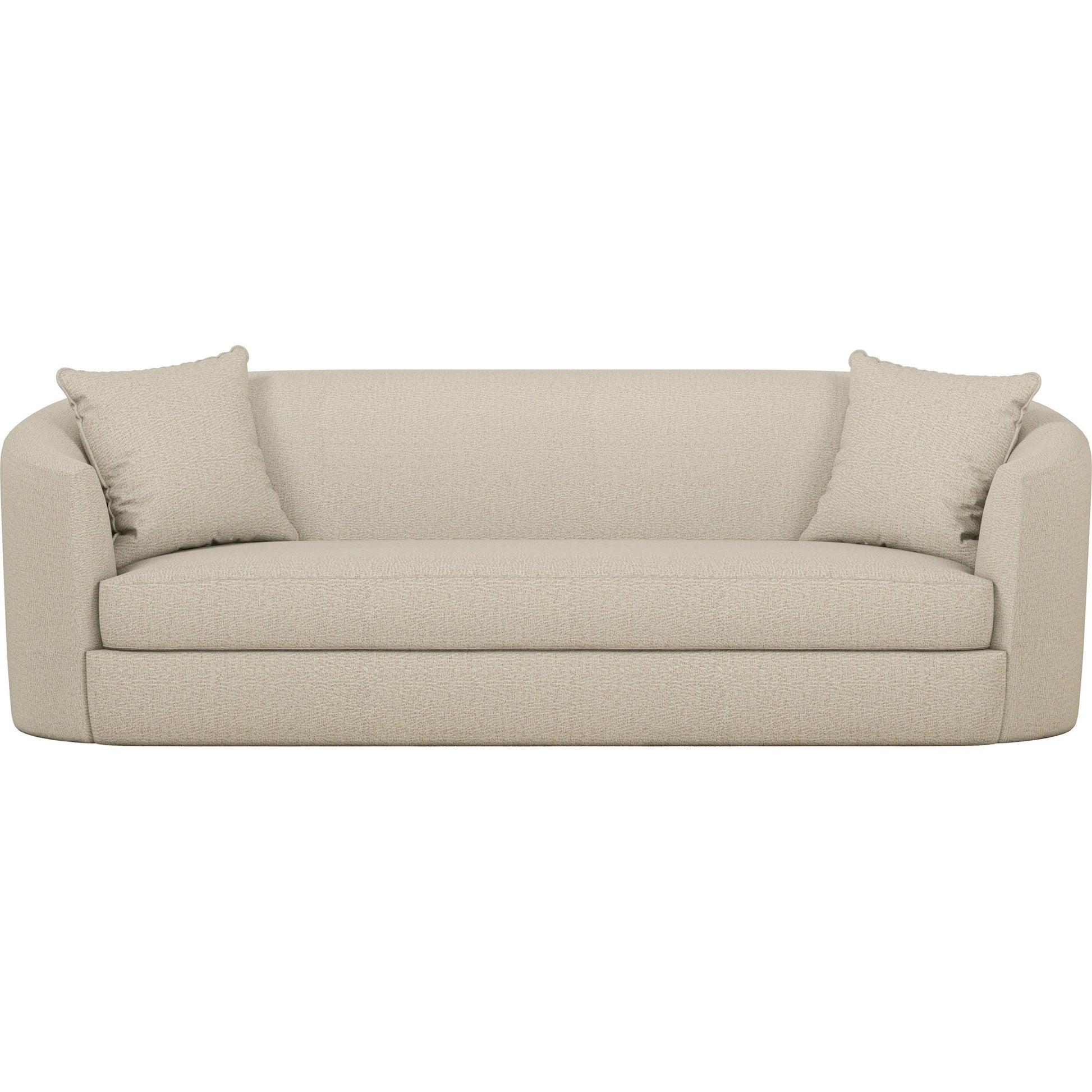 Moreau Sofa, E-Sand by A.R.T. Furniture in sand. Made from wood, foam, fabric in a transitional style.