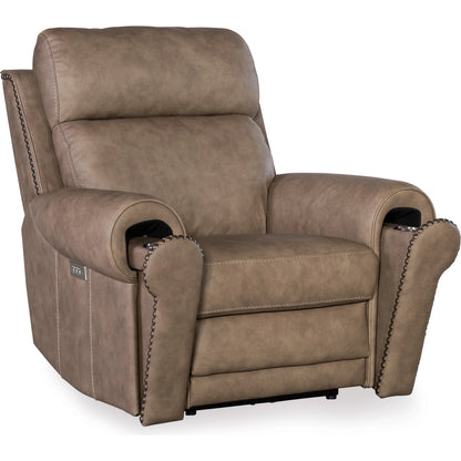 Duncan Power Recliner by Hooker Furniture. Made from unique in a traditional style.
