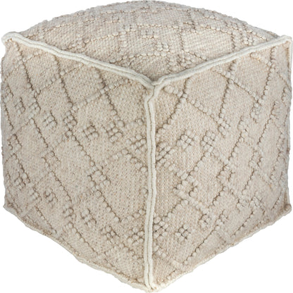 Hygge - 15737 by Livabliss in white, charcoal. Made from 70% wool, 30% viscose, 100% polybeads, 100% cotton in a eclectic & global style.