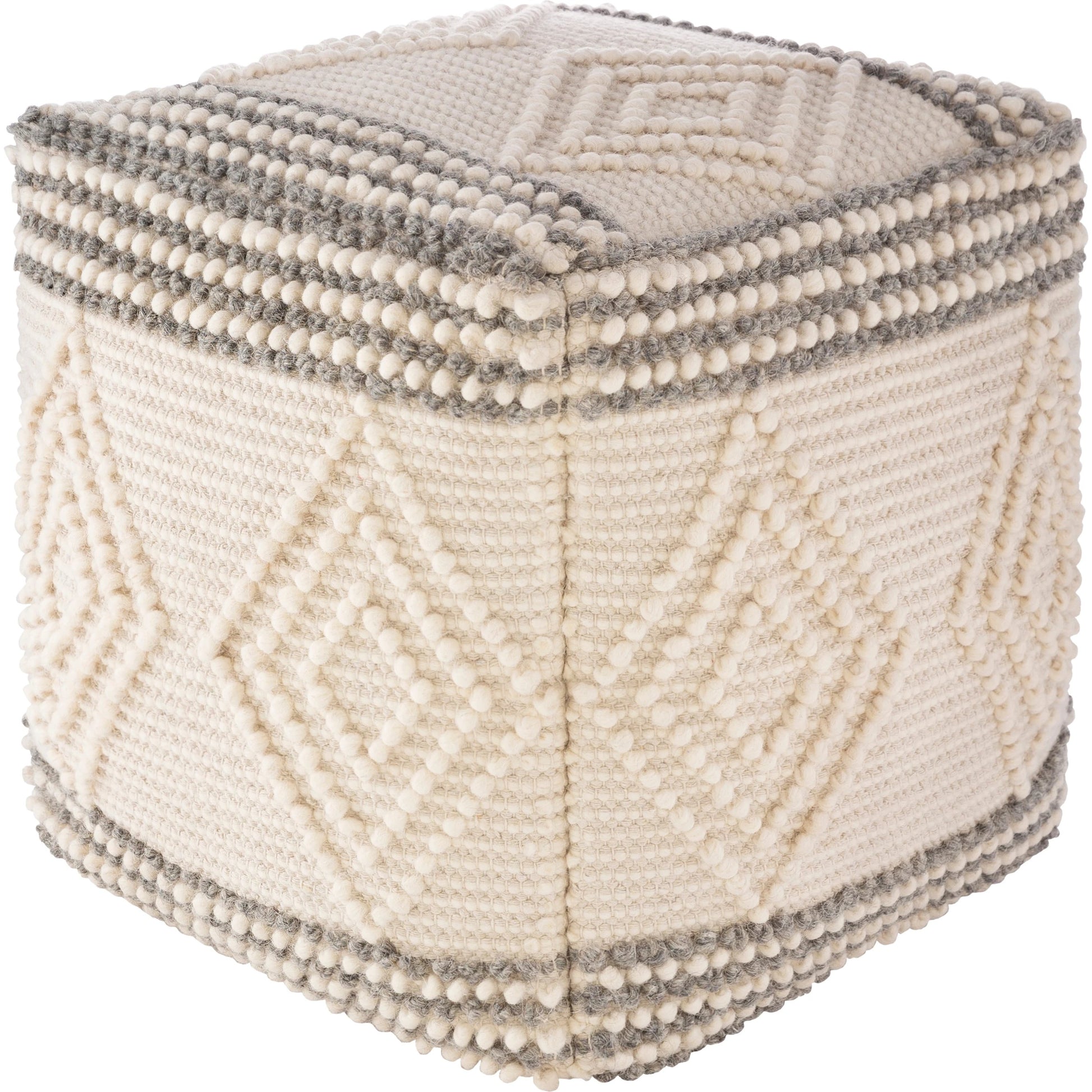 Hygge - 16015 by Livabliss. Made from 50% cotton, 50% wool, 100% polybeads, 100% cotton in a eclectic & global style.