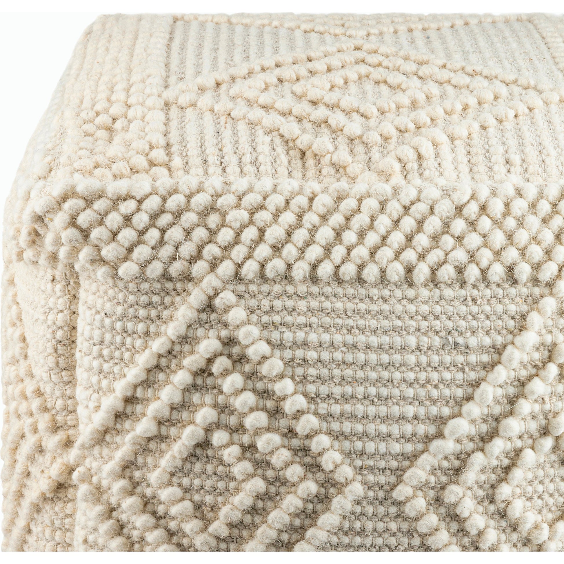 Hygge - 16015 by Livabliss. Made from 50% cotton, 50% wool, 100% polybeads, 100% cotton in a eclectic & global style.