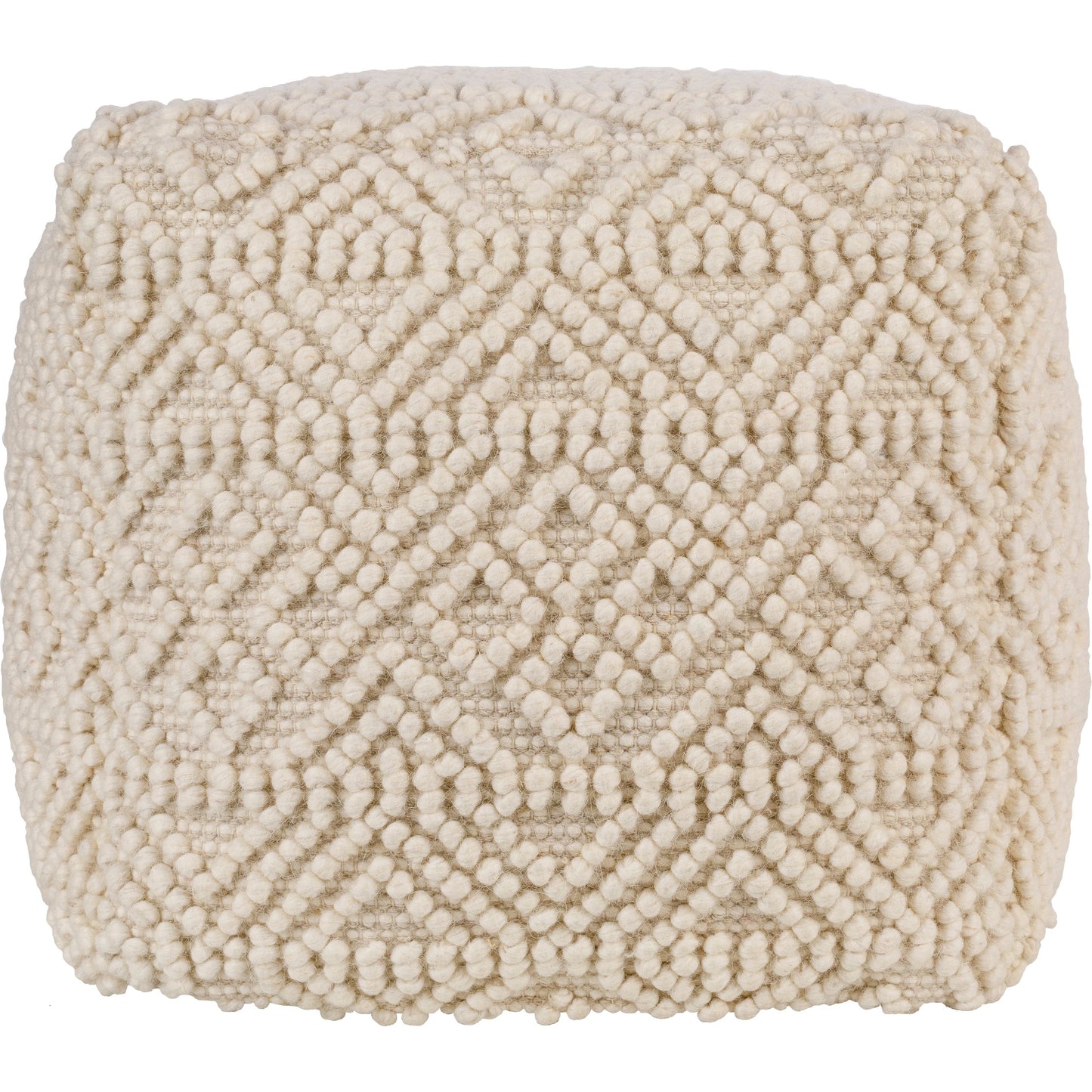 002 SI-1882683 | Additional Silo | Hygge - 16767 by Livabliss in cream. Made from 40% cotton, 30% polyester, 30% wool, 100% polybeads, 100% cotton in a eclectic & global style.