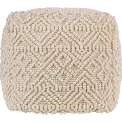 Hygge - 16767 by Livabliss in cream. Made from 40% cotton, 30% polyester, 30% wool, 100% polybeads, 100% cotton in a eclectic & global style.