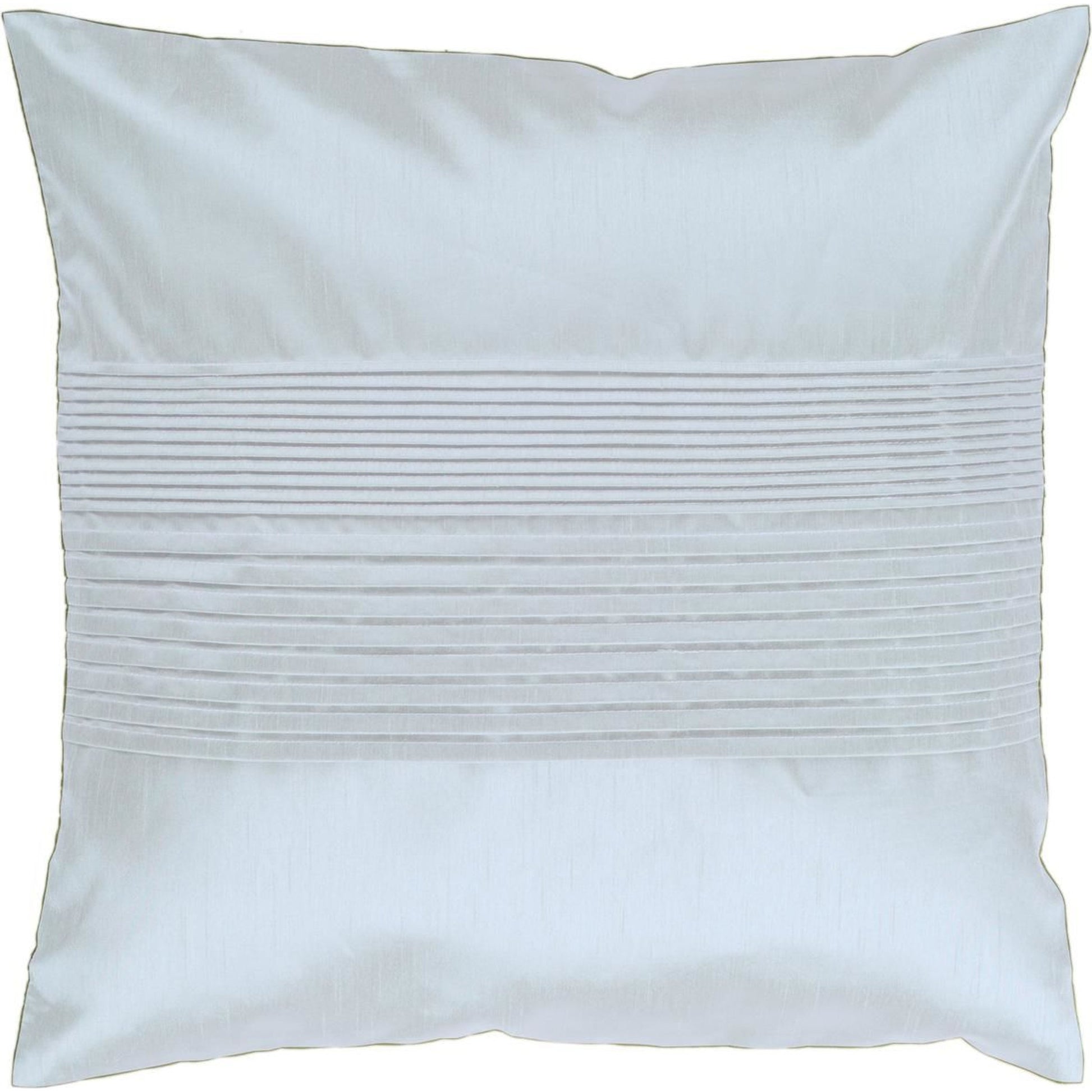 Solid Pleated Pillow - 21333 by Surya. Made from 100% polyester in a modern style.