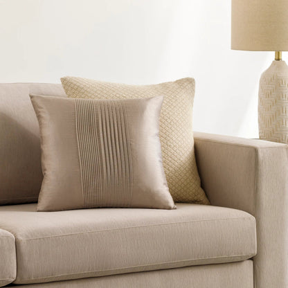 Solid Pleated Pillow - 21333 by Surya. Made from 100% polyester in a modern style.