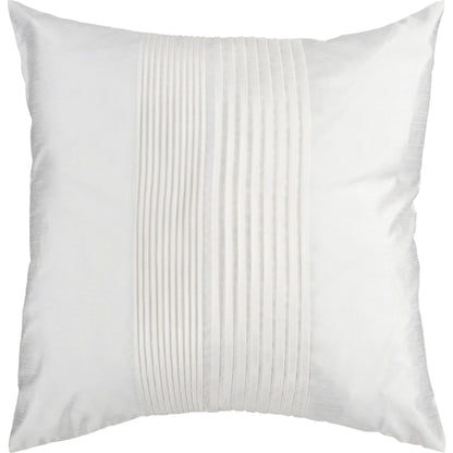 Solid Pleated Pillow - 21333 by Surya. Made from 100% polyester in a modern style.