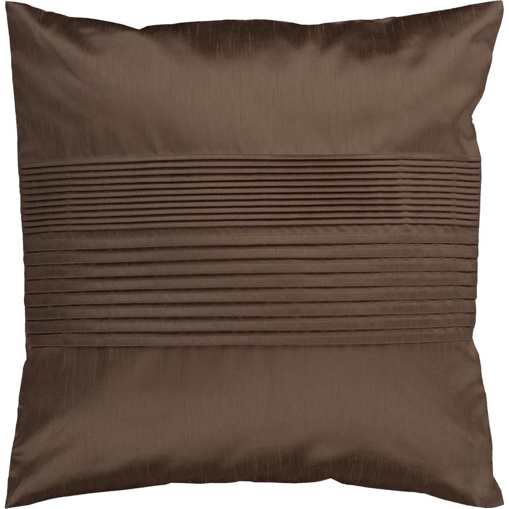 Solid Pleated Pillow - 21333 by Surya. Made from 100% polyester in a modern style.
