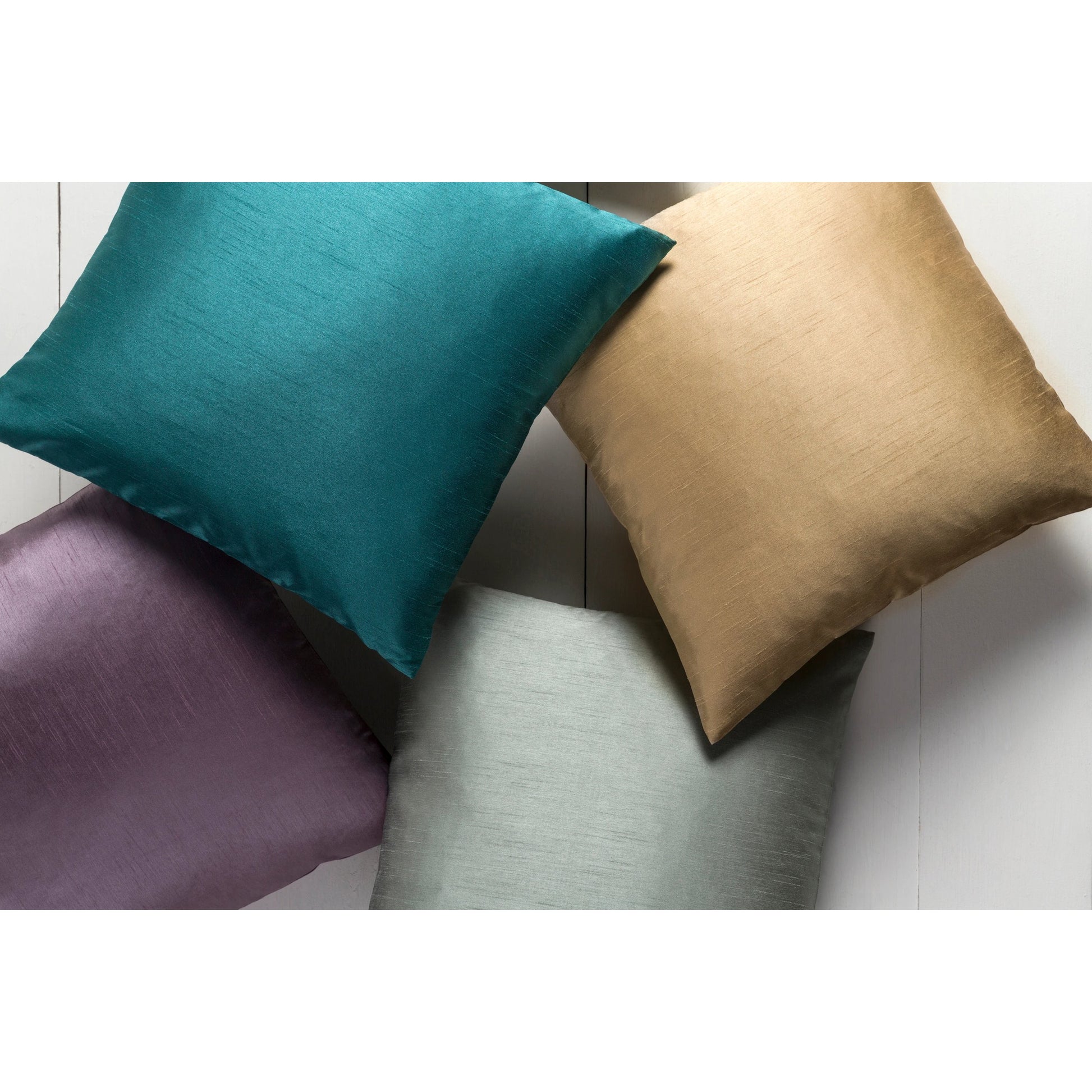 Solid Luxe Pillow - 6637 by Surya. Made from 100% polyester in a modern style.