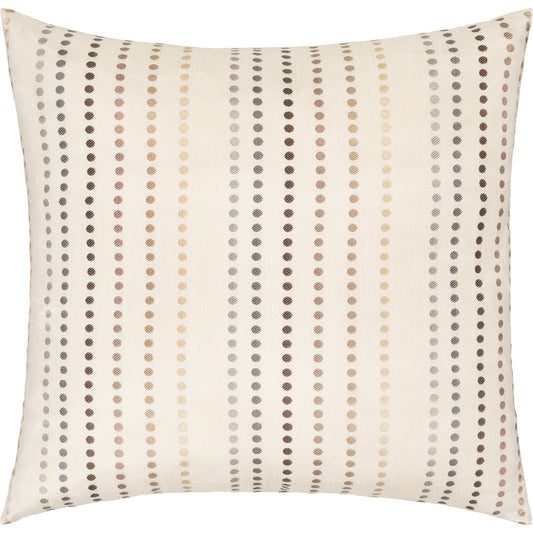 Dots Pillow - 22168 by Surya in camel modern. Made from 100% polyester in a transitional style.