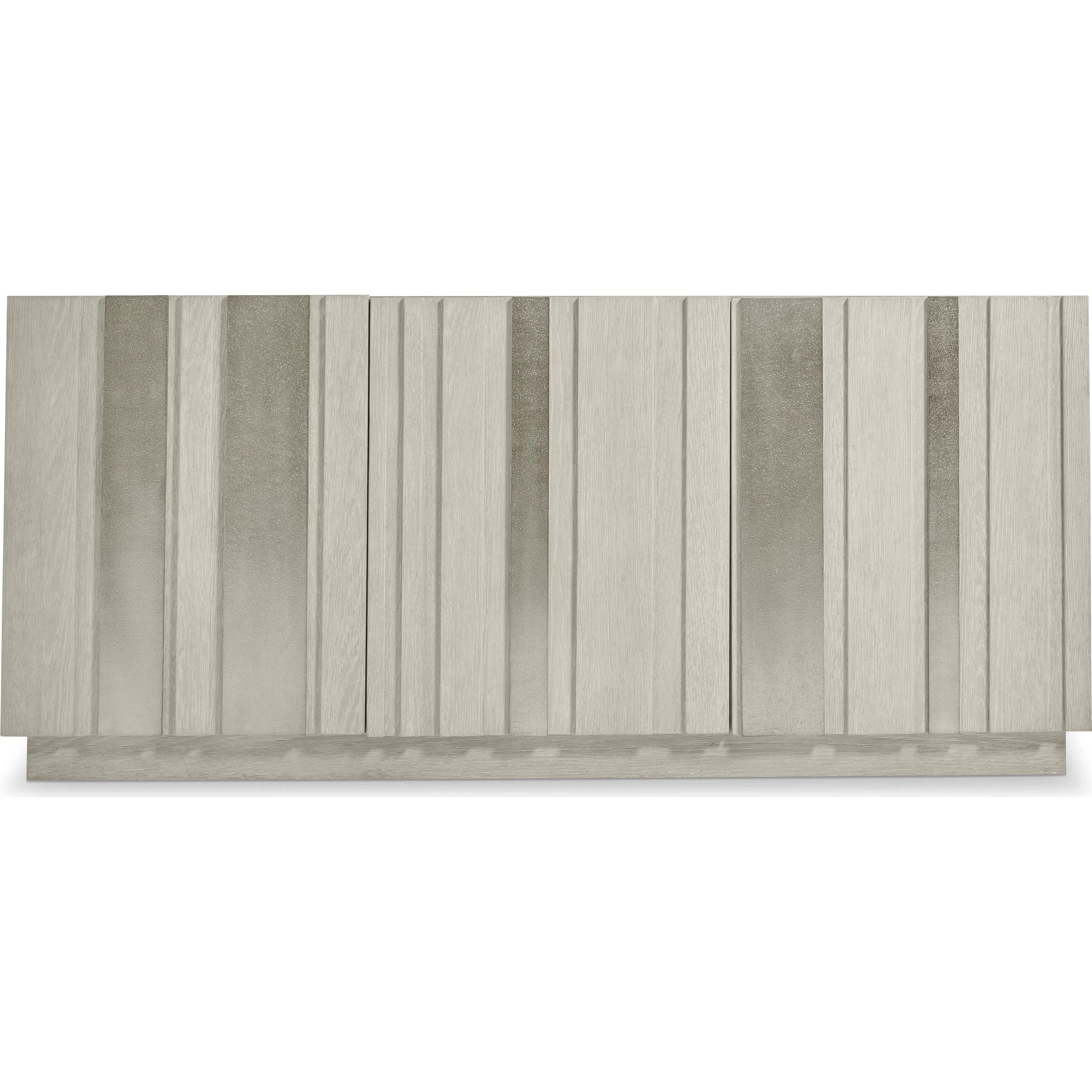 Tempo Rectangle Buffet by Bernhardt in beige. Made from wood, metal in a unique style.