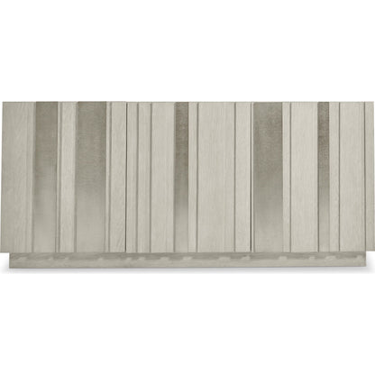 Tempo Rectangle Buffet by Bernhardt in beige. Made from wood, metal in a unique style.