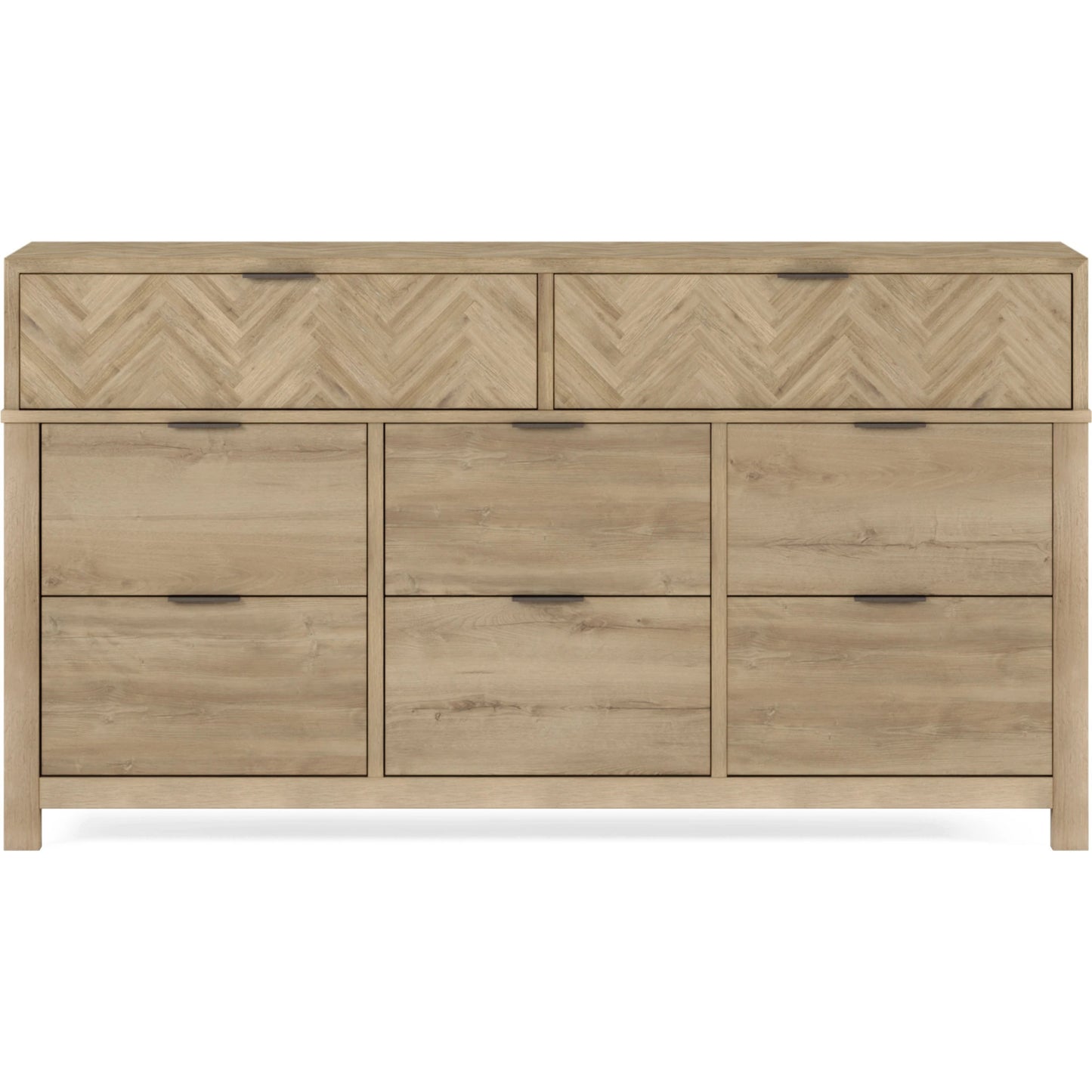 003 SI-2155765 | Additional Silo | Garrison Dresser by A.R.T. Furniture in washed oak, burnished brass. Made from parawood solids with ash embossing, white oak veneers, metal in a cottage & farmhouse style.