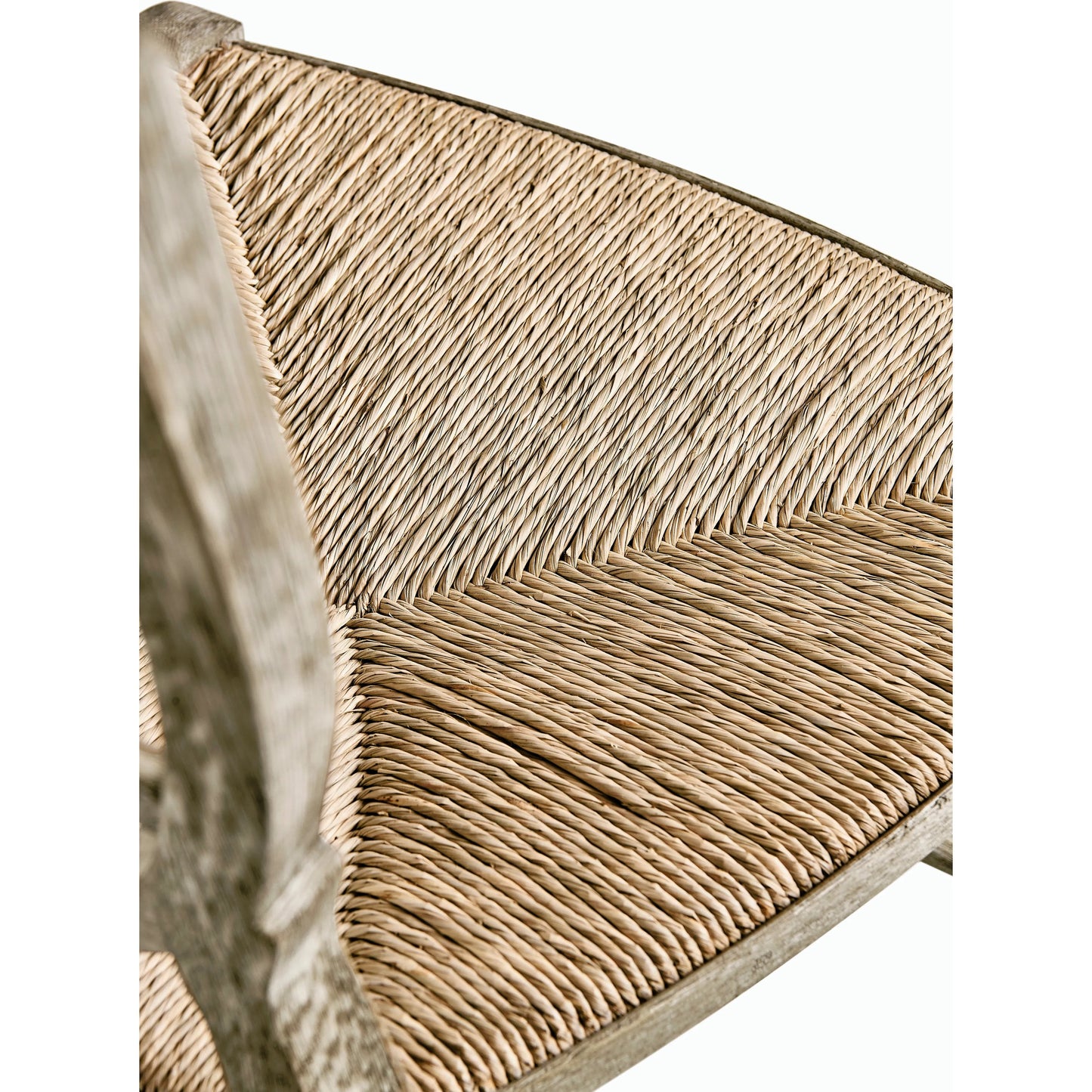 009 SR-846575 | Closeup | William Yeoward Bodiam Grey Oak Side Chair by Jonathan Charles in greyed oak. Made from oak in a cottage & farmhouse style.