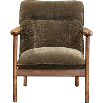 Highland Club Chair by LH Imports. Made from polyester, foam, plywood, ash wood in a unique style.